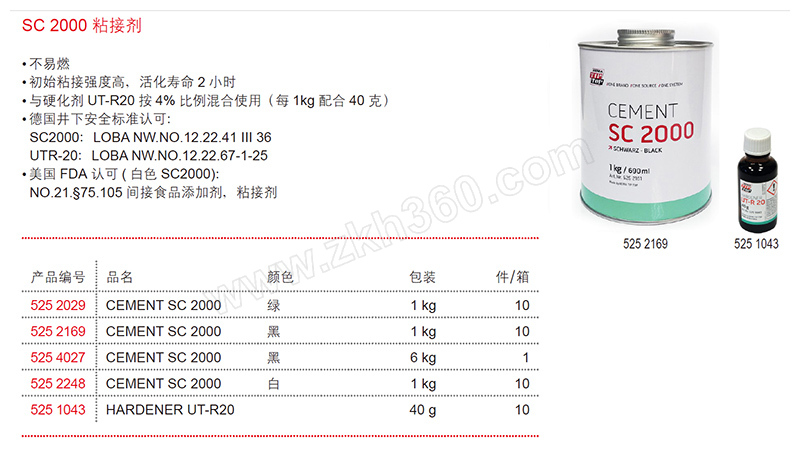 TIPTOP/蒂普拓普 硫化劑套裝 5252169+5251043 SC2000 1kg+UT-R20 40g 1套(圖2) 2-210325104UM12.jpg